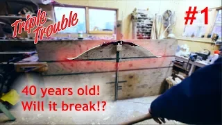 40 year old recurve bow!? (Part 1 - will it break?)