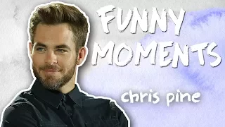Chris Pine Funny Moments! Singing, Dancing, & Jokes