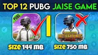 Top 12 Pubg Jaise Game🔥New Battle Royale Games Like Pubg | Best Game's