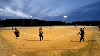 Coed Slow Pitch Softball - Basic Pitches vs Blame It On Tina