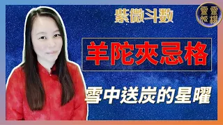 靈機靈姬學院-紫微斗數-羊陀夾忌格-雪中送炭的星曜 Zi Wei Dou Shu is a branch of Chinese Astrology.