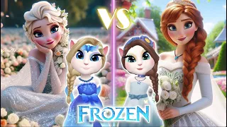 My talking Angela 2 | Frozen | Elsa | cosplay