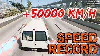 BeamNG Drive #BEAMNG | JET ENGINE WORLD HIGH SPEED RECORD +50000 KM/H !!!