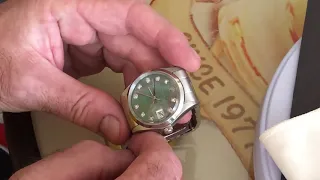 Properly winding up a Rolex Watch