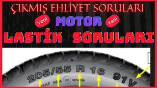 #EHLİYETSINAVSORULARI - #MOTORSORULARI - LASTİK SORULARI - #EHLİYETSINAVI - EHLİYET MOTOR SORULARI