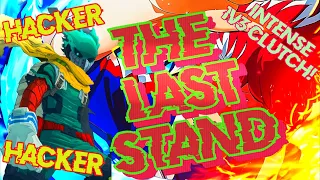 LAST STAND AGAINST CHEATERS - 1V3 CLUTCH - HOW AM I ALIVE? | My Hero Ultra Rumble |
