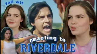 watching cringey riverdale scenes with no context lol