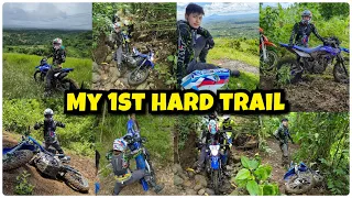 MY 1ST HARD TRAIL AT LOBO BATANGAS USING YAMAHA WR155R