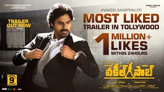 Vakeel Saab Trailer - Pawan Kalyan | Sriram Venu | Thaman S |  #VakeelSaabOnApril9th