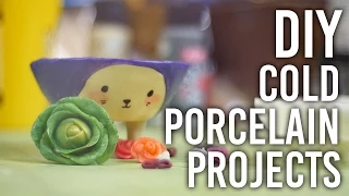 How to Make Cold Porcelain Projects : DIY