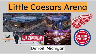 Little Caesars Arena transformation for Red Wings Hockey in 2022!