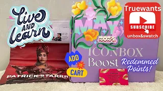 IPSY May 2024 ICON Paid $60 Value $320 Boost $15 Value $62 Addons $24 Value $64 & Points Free = $10