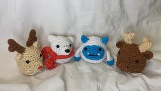 The Woobles Crochet Kit - Winter Wooble-land Bundle