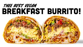 the BEST VEGAN BREAKFAST BURRITO! Like Corner Cottage in Burbank, but BETTER!