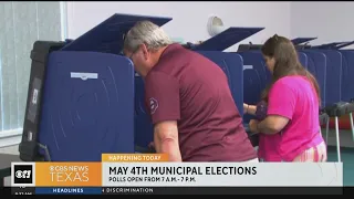 Polls open for municipal elections in North Texas