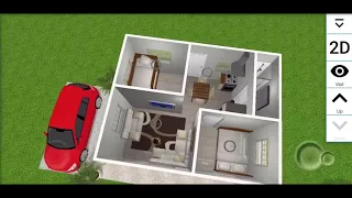 16x20 feet Concept House | Small House 2BLDK