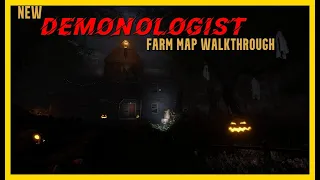 Farm House Map Walkthrough(easy)! - Demonologist Gameplay