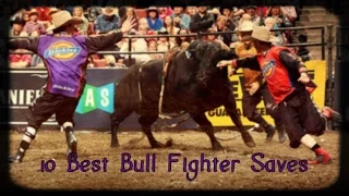 10 of the best bull fighter saves