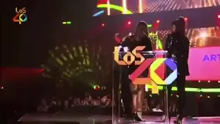 Camila gana el premio en Los 40 Music Awards