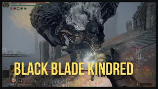 How to beat Black Blade Kindred with a Melee Build on Elden Ring!