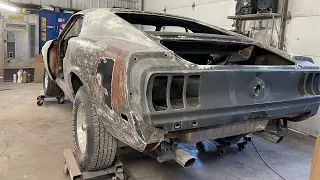 1969 Mustang Fastback Resto Pt. 3 Body and Primer