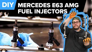 Mercedes E63 AMG Fuel Injector Replacement DIY (2003-2011 W211 Mercedes E55, W221 S63, C219 CLS63)