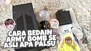 ARMY BOMB SPECIAL EDITION MAP OF THE SOUL REAL VS FAKE REVIEW ! [ INDONESIA ]