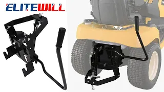 Elitewill Rear-Mounted Sleeve Hitch for Garden Tractors for Husqvarna 585607901 Craftsman Tractors