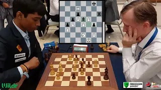 When Pragg faced a former World Champion | R Praggnanandhaa vs Ruslan Ponomariov