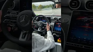 NEW C63 Race Start 🚀 2023 C 63S E-Performance #Shorts