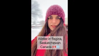 Winter in Regina, Saskatchewan Canada 🇨🇦❄️