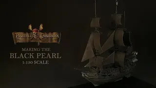 How to make THE BLACK PEARL from Pirates of the Caribbean | 1:150 scale scratch built replica