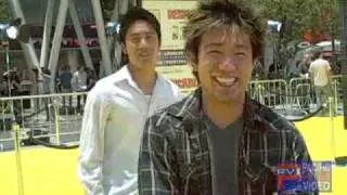 RYAN NIGAHIGA HIGA AND STEVE TERADA at the Despicable Me Premiere