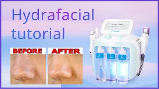 Hydrafacial Tutorial | How To Use Hydrafacial | Skin Care Treatment Step by Step