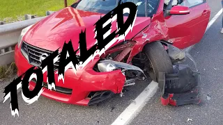 Rebuilding a wrecked Altima Coupe!