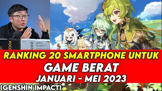 Ranking Smartphone Genshin Impact Mei 2023