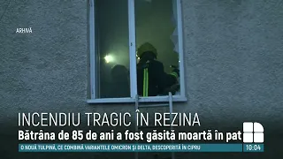 Tragedie în oraşul Rezina. O femeie de 85 de ani a murit în urma unui incendiu