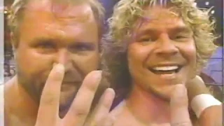 Arn Anderson and Brian Pillman vs. Todd Morton and Scott Sandlin (12 04 1995 WCW Prime)