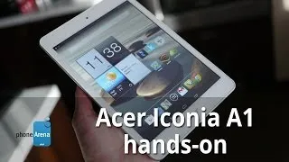 Acer Iconia A1 hands-on