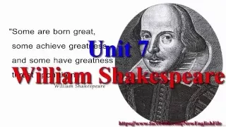 William Shakespeare Learn English via Listening Level 3 Unit 7