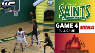 St. Clair Saints vs Mohawk Mountaineers Game 4 - 13 Nov 22 - OCAA Men's Basketball