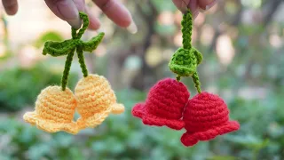 How to crochet a bellflower | Crochet Bellflower Tutorial step by step