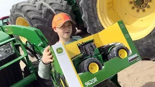 Bruder Tractors JOHN DEERE 9620 Ertl BIG FARM review DESERT RIDE Jack