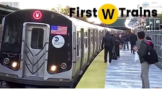 ⁴ᴷ First day of W Train Operation