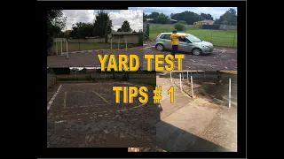 CODE8 YARD TEST TIPS