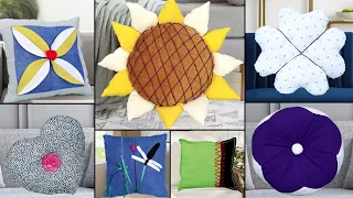 10 Old Clothes Reuse !!! Homemade Pillow Ideas || DIY Handmade #CushionMaking
