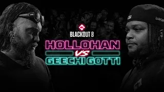 KOTD - GEECHI GOTTI vs HOLLOHAN I #RapBattle (Full Battle)