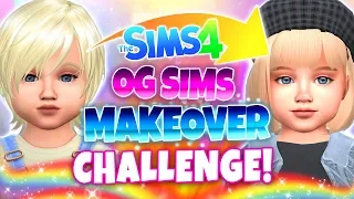 GIVING MY FIRST EVER SIMS A MAKEOVER! 😍