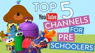 Top 5 YouTube Channels For Pre-Schoolers | Channel Mum