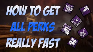 HOW TO UNLOCK ALL PERKS FAST ON ALL CHARACTERS WITH THE NEW PRESTIGE SYSTEM | Dead by Daylight